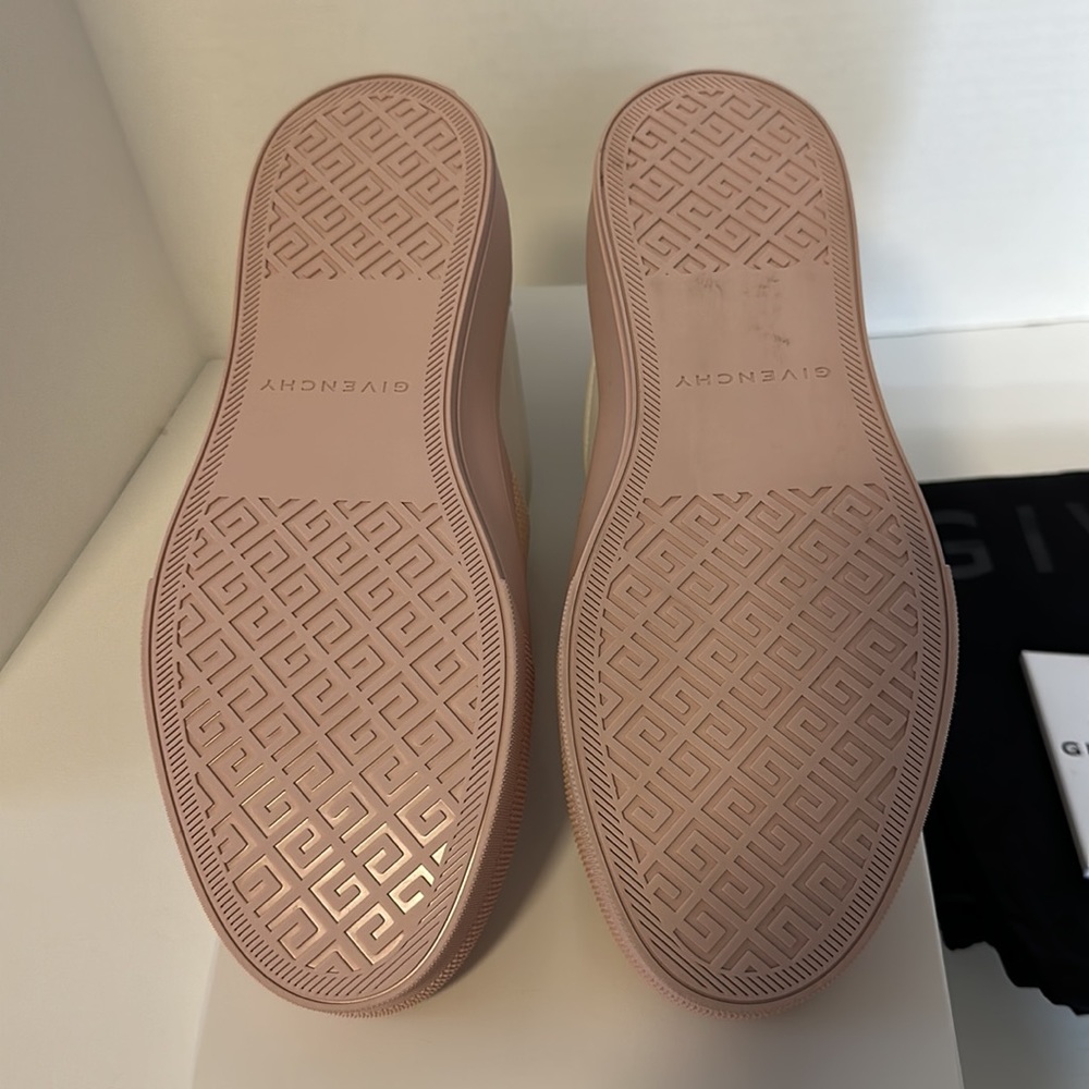 Givenchy Women City Sneakers White/Pink 100% calf leather -Size 36 - Picture 4 of 6